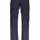 Blue Cotton Men's Pant