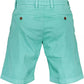 Green Cotton Men Pant