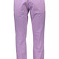 Pink Cotton Men Pants