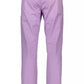 Pink Cotton Men Pants