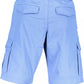Light Blue Cotton Men Pant
