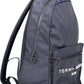 Blue Polyester Men Backpack