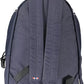 Blue Polyester Men Backpack