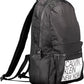 Black Polyester Men Backpack