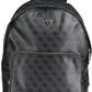 Gray Polyethylene Men Backpack