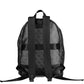 Gray Polyethylene Men Backpack