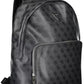 Gray Polyethylene Men Backpack
