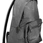Black Polyester Men Backpack