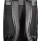 Black Polyester Men Backpack