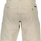 Beige Cotton Men Pant