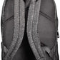 Black Polyester Men Backpack