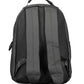 Black Polyethylene Men Backpack