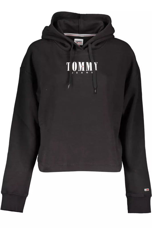 Black Cotton Women Sweater