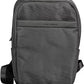 Black Polyester Men Backpack