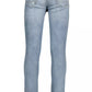 Light Blue Cotton Men Jeans