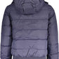 Blue Polyamide Men Jacket