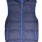 Blue Polyamide Men Jacket