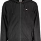 Black Cotton Men Sweater