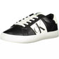 Black Leather Men Sneaker