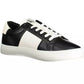 Black Leather Men Sneaker
