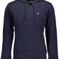Blue Cotton Men Sweater