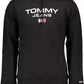 Black Cotton Men Sweater