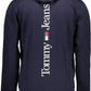 Blue Cotton Men Sweater