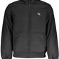 Black Polyester Men's Jacket