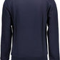 Blue Cotton Men Sweater