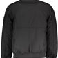 Black Polyester Men's Jacket