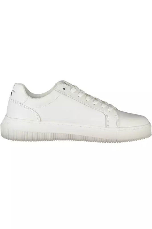 White Leather Men Sneaker