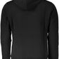 Black Cotton Men Sweater