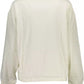 White Cotton Women T-Shirt