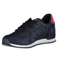Blue Polyester Men Sneaker