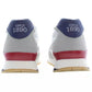 White Polyester Men Sneaker