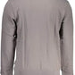 Gray Cotton Men Sweater