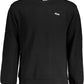 Black Cotton Men Sweater
