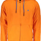 Orange Cotton Men Sweater