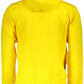 Yellow Cotton Men Sweater