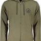 Green Cotton Men Sweater