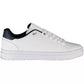 White Polyester Men Sneaker