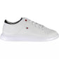 White Polyester Men Sneaker