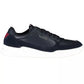 Blue Leather Men Sneaker