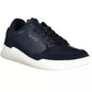 Blue Leather Men Sneaker