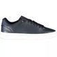 Blue Polyester Men Sneaker