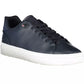 Blue Polyester Men Sneaker