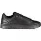 Black Leather Men Sneaker