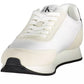 White Nylon Mens Sneaker