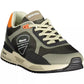 Green Leather Men Sneaker