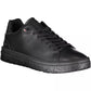 Black Leather Men Sneaker